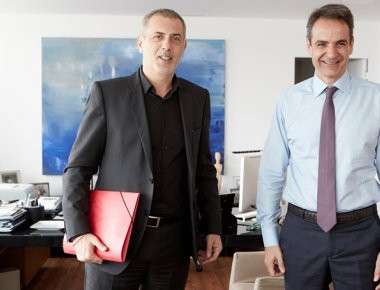 Συνάντηση του Κ. Μητσοτάκη με τον Γ. Μώραλη - Στο επίκεντρο η ανάπτυξη του Πειραιά